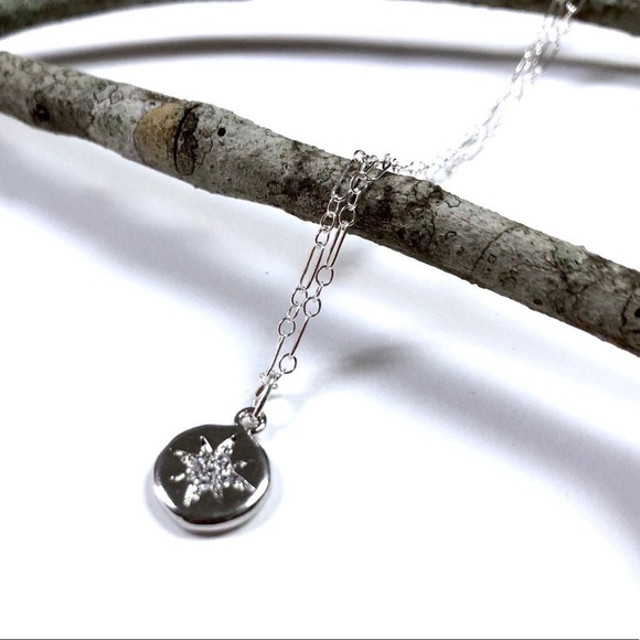 Star Necklace, Celestial, North Star, Polaris - Picture 2 of 10